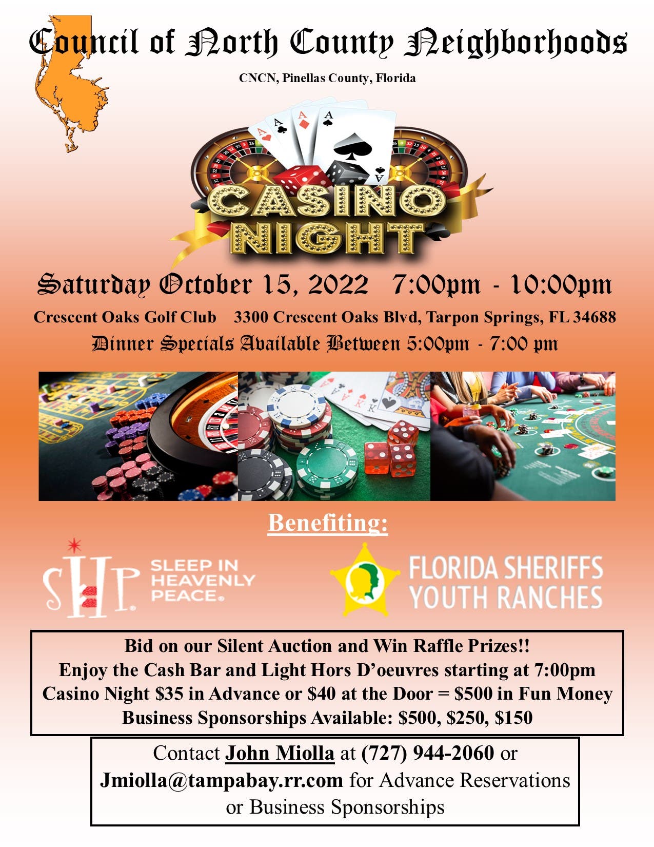 Oct 16 | CNCN Charity Fund Raiser | Pinellas Beaches, FL Patch
