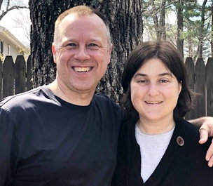 Dana and his wife, Kristen