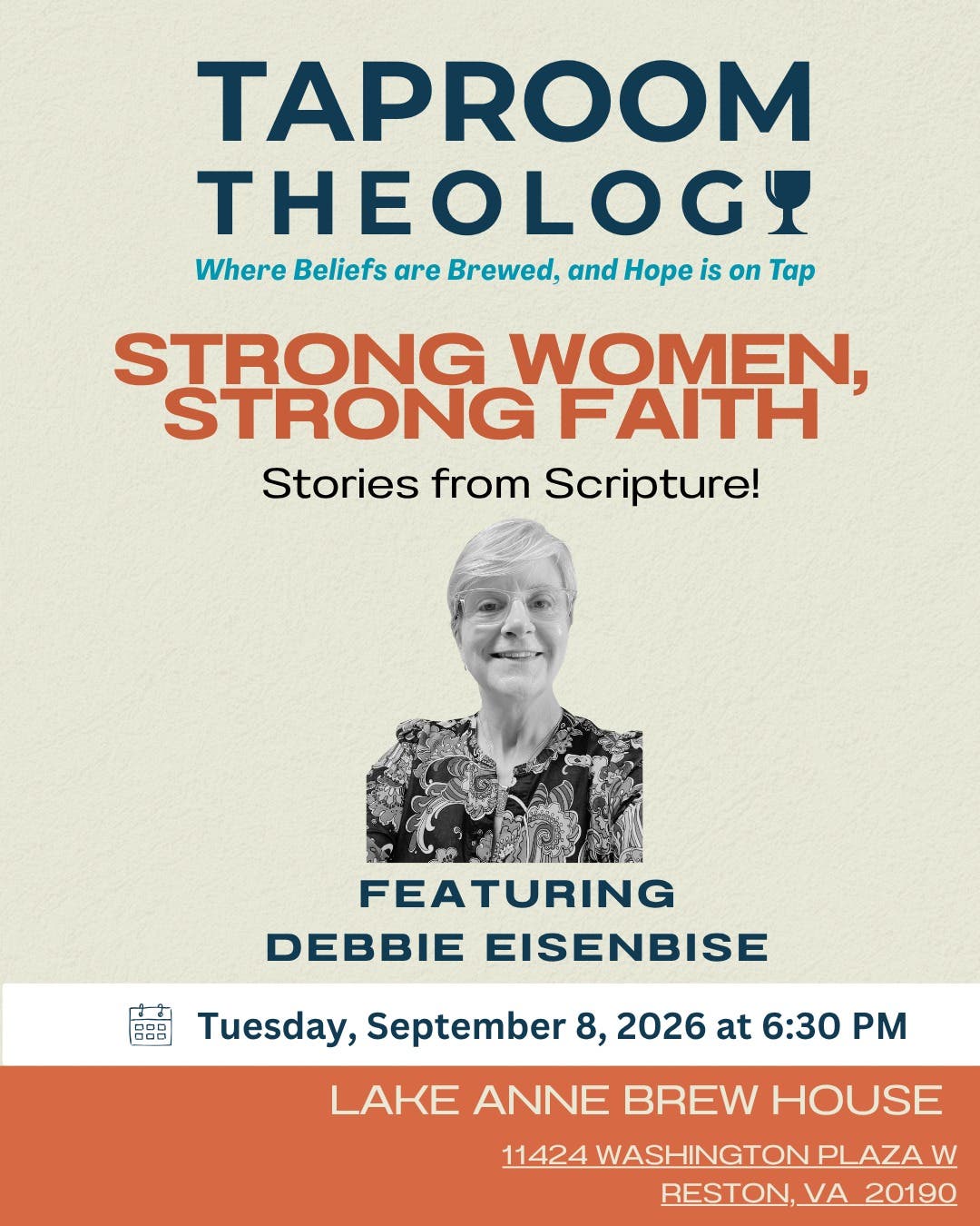 Taproom Theology: Strong Women, Strong Faith, Storing from Scripture!