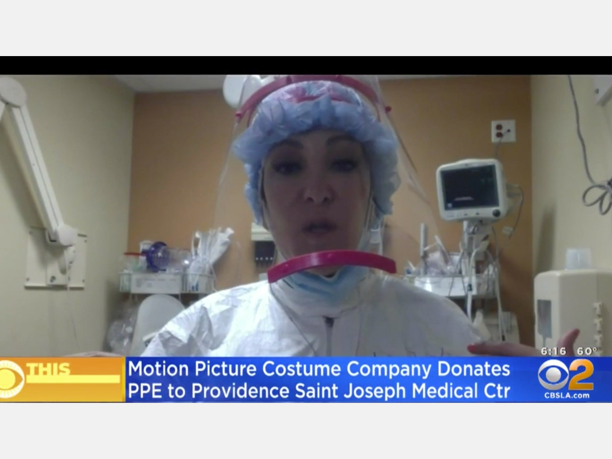The Motion Picture Costume Company outfits medical uniforms for filming in hospitals, and now they are protecting real hospital workers.