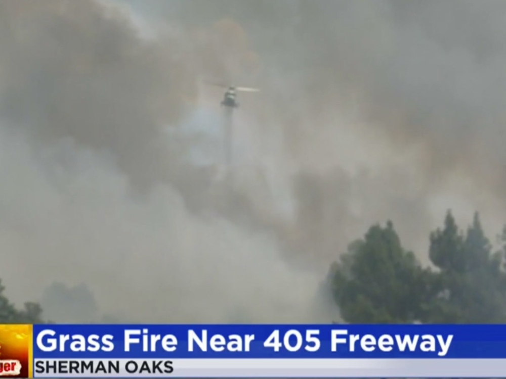 The body was discovered by Los Angeles Fire Department crews somewhere in the 15000 block of West Burbank Boulevard, the agency reported Monday.