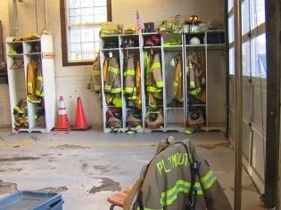 The North Plymouth fire station.