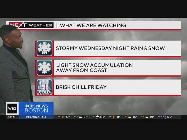 Maps Show Where Plowable Snow Could Fall In Massachusetts From Thursday ...