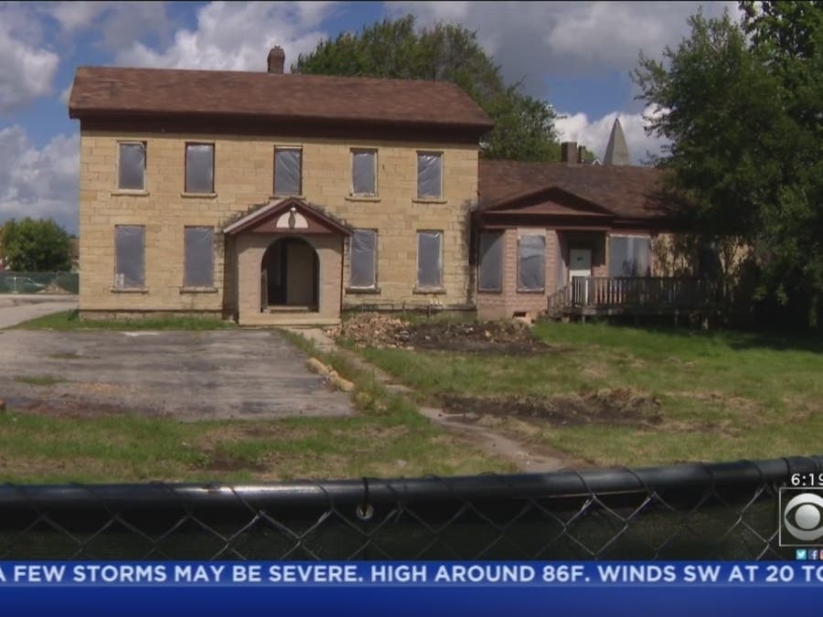 The mansion on Collins Street is one of the oldest buildings in Will County.