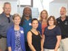 Joe Tankle Meridian Bank, Keith Burress, Orion Board President, Melissa Shusterman, PA State Representative, Dr. Alan Fegley, PASD Superintendent, Kris Keller, Orion Executive Director, Blake Emmanuel PASD School Board, Melinda Izzo, Orion Program Coordin