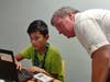Learning robotics and programming challenged kids to problem solve and think critically.