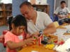 Mayor Peter Urscheler visited STEM Camp and lent a helping hand.