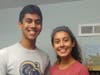 Deepak and Anjali Kejariwal of Sweatshirts to Scrubs, a new non-profit, teach children about anatomy and medicine.