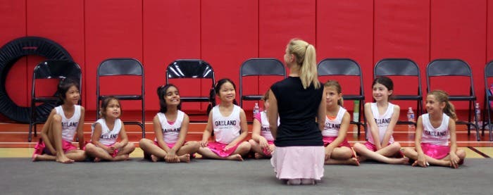 Campers Get Ready for "Enchanted Exploring" at Oakland Rhythmic Gymnastics
