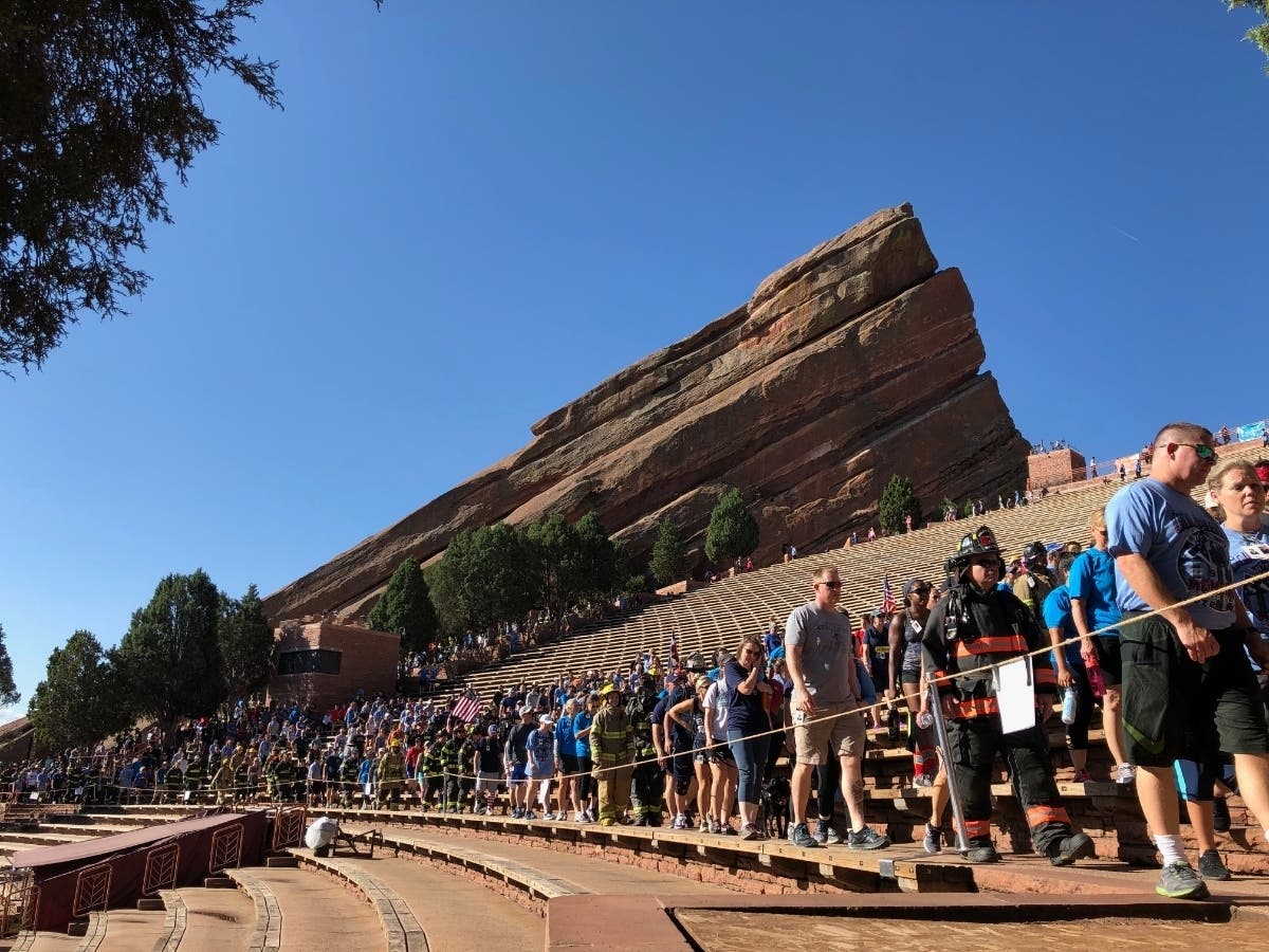 Thousands participated in this year's Colorado 9/11 Memorial Stair Climb.