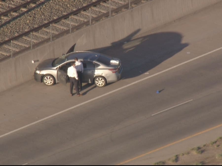 Shooting scene between an Uber driver, Michael Hancock, and his passenger, Hyun Kim on June 1, 2018.
