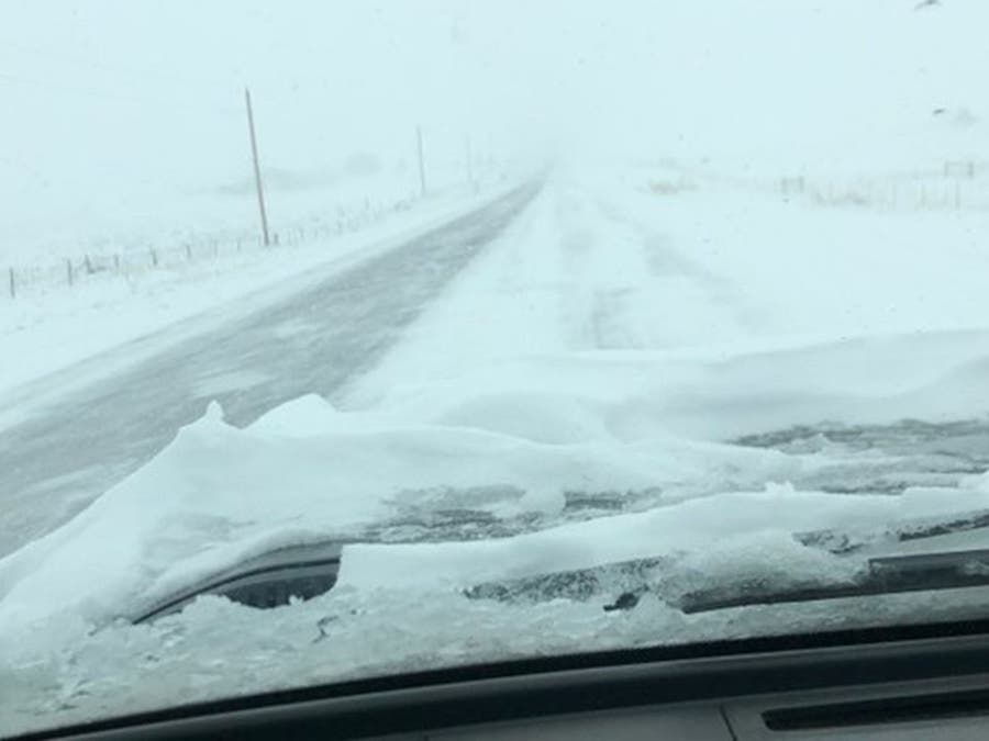 Highway 86 near Kiowa in Elbert County