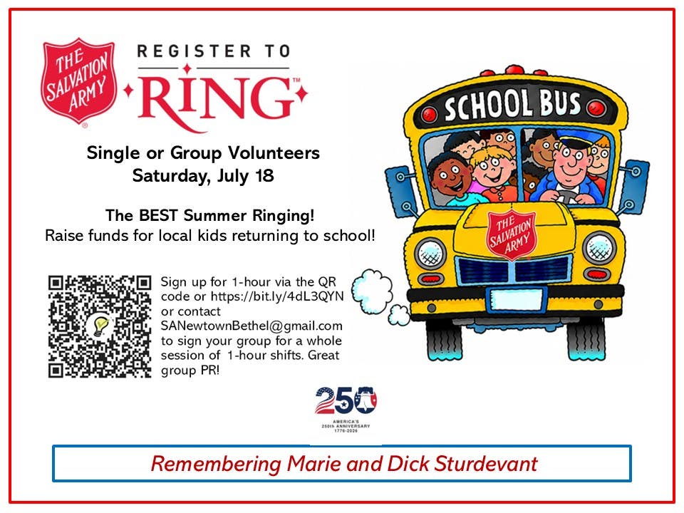 Salvation Army Fund Drive for Kids