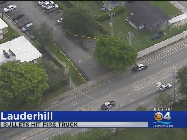 Search On For Man Accused Of Shooting At Fire Rescue Truck In ...