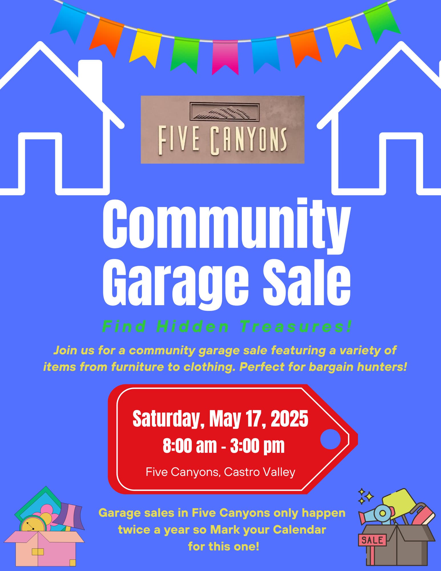 Five Canyons Community Wide Garage Sale