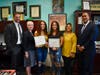 Paul Defendini, Maureen Moloughney, Rebecca Morales, Gianna Morales, Cara-Lynn Molina, and Dr. Samuel Thompson.