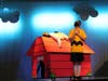 Alex Marcis (Snoopy) and Bobby Silverstein (Charlie Brown) in Howitt Middle School’s production of You’re a Good Man, Charlie Brown