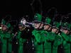 Farmingdale High School’s Marching Band performs during halftime at Homecoming
