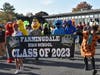 Farmingdale High School seniors march in their Annual Halloween Parade
