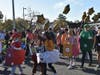 Farmingdale High School seniors march in their Annual Halloween Parade
