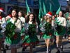 The Farmingdale High School Dalerettes march in the annual village holiday parade.
