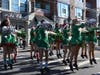 Farmingdale High School’s Dalerettes perform in the annual village holiday parade.
