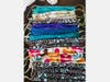 Just a few of the over 200 masks NSDAR member Laura Nygaard has sewn.