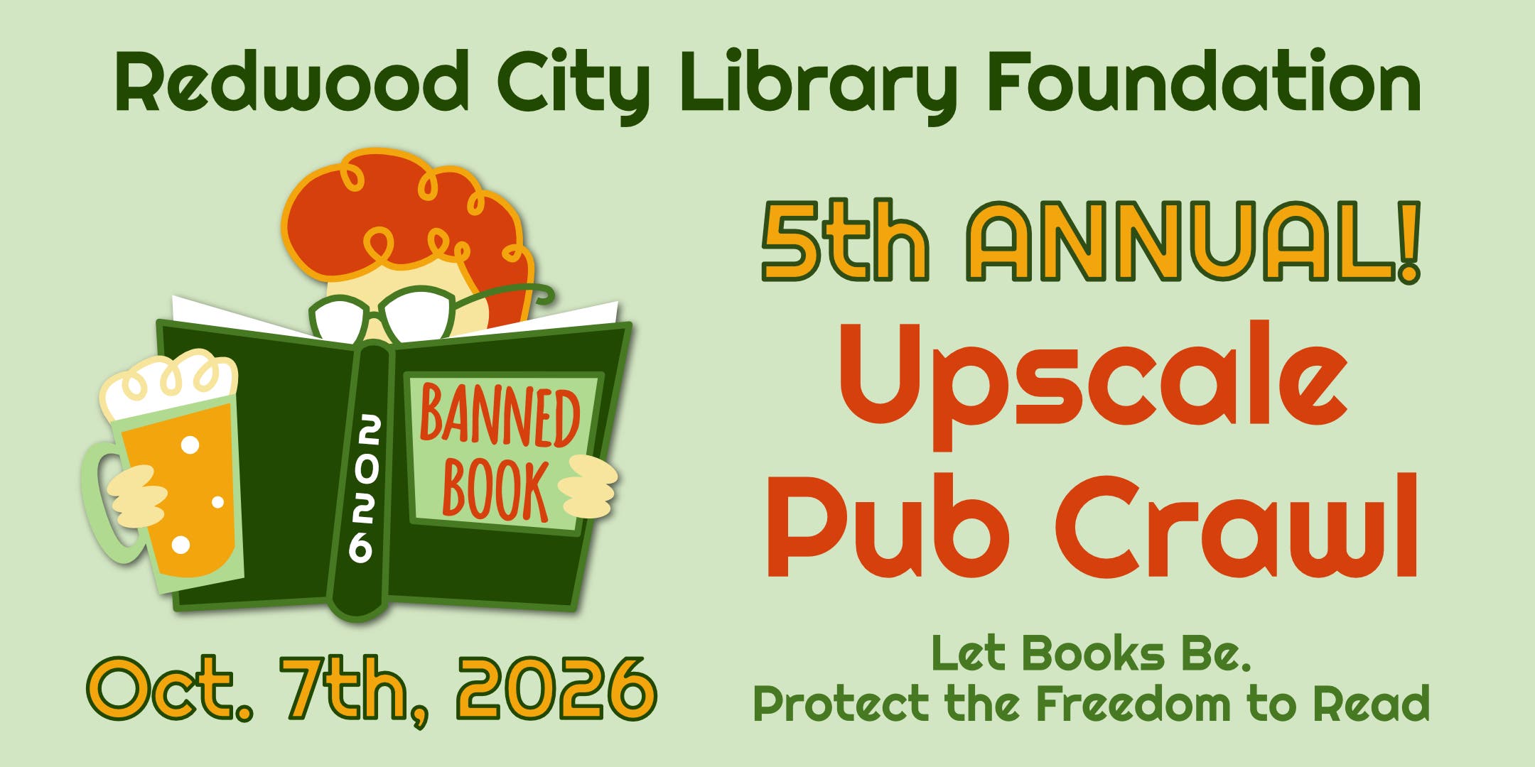 Redwood City Library Foundation 5th Annual Upscale Pub Crawl
