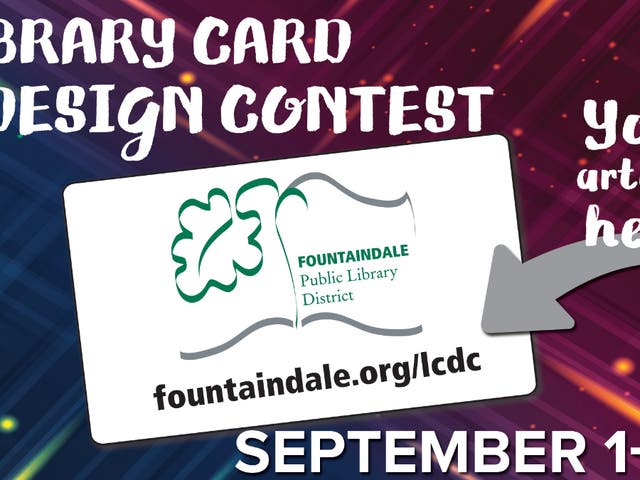 Help Design Bolingbrook s New 50th Anniversary Library Card 