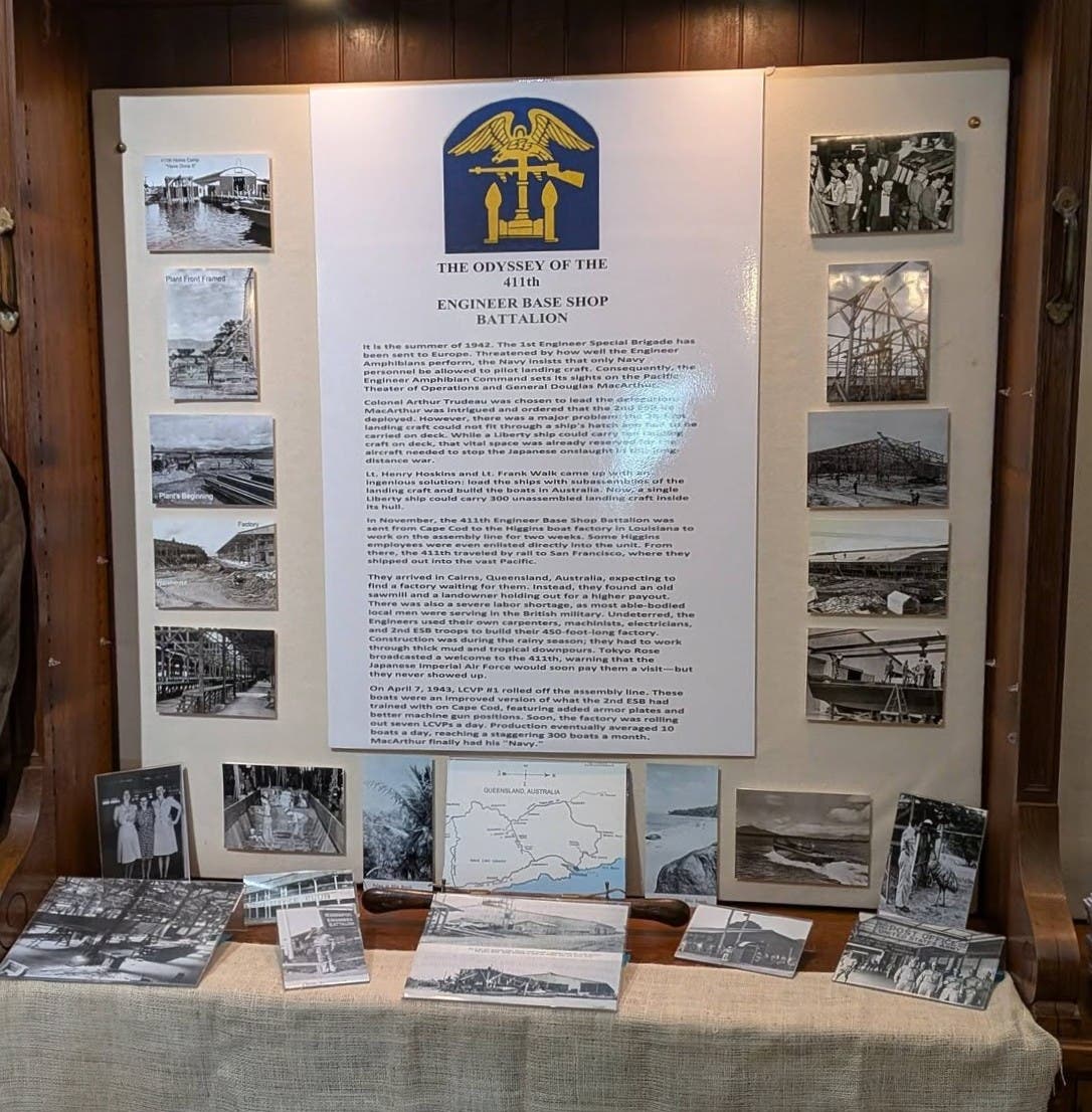 Cape Cod Commandos and Pacific War Display