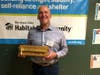 Brian Brown from SPS Solutions awarded the Golden Hammer Award