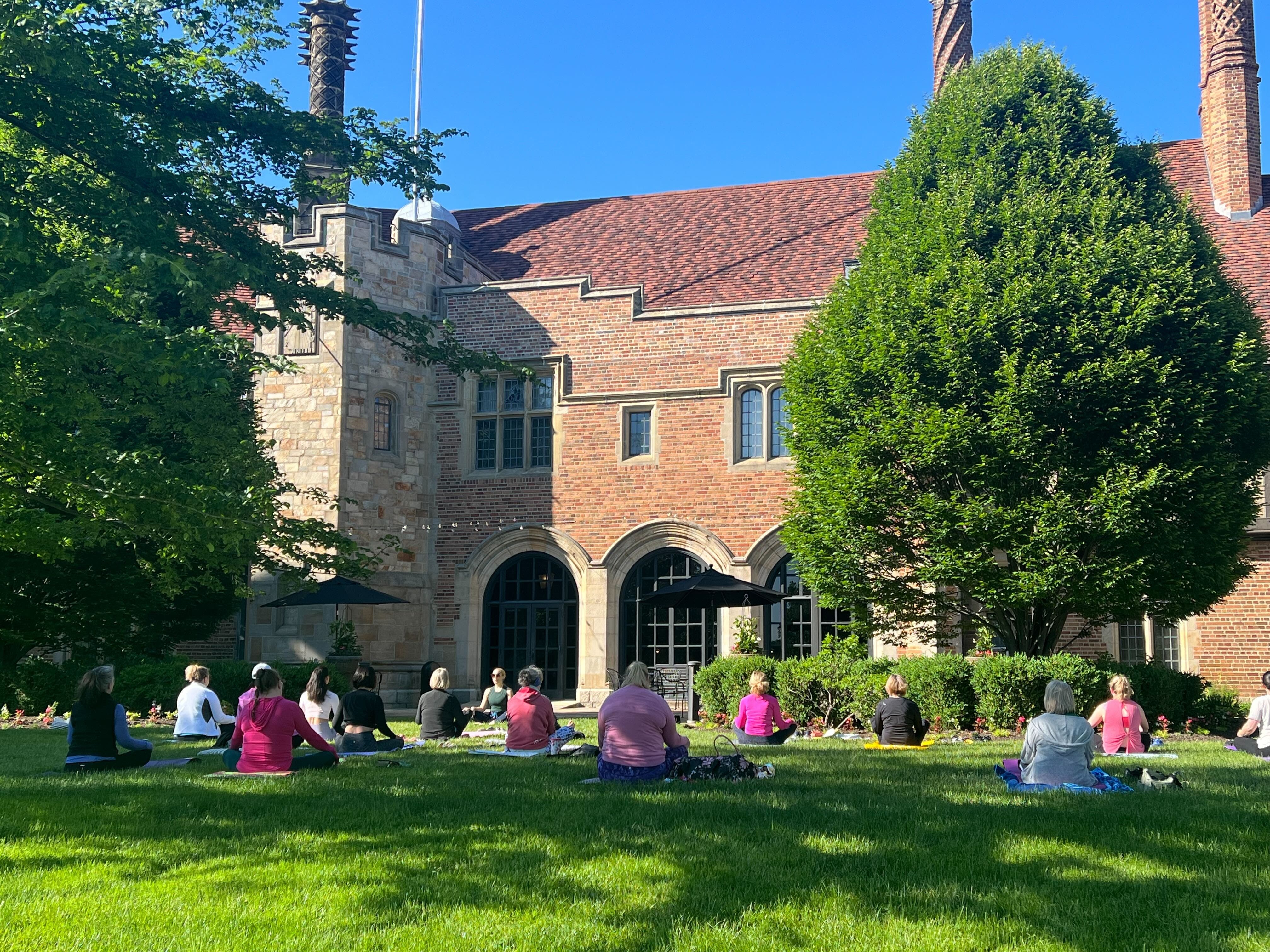 Yoga in the Garden