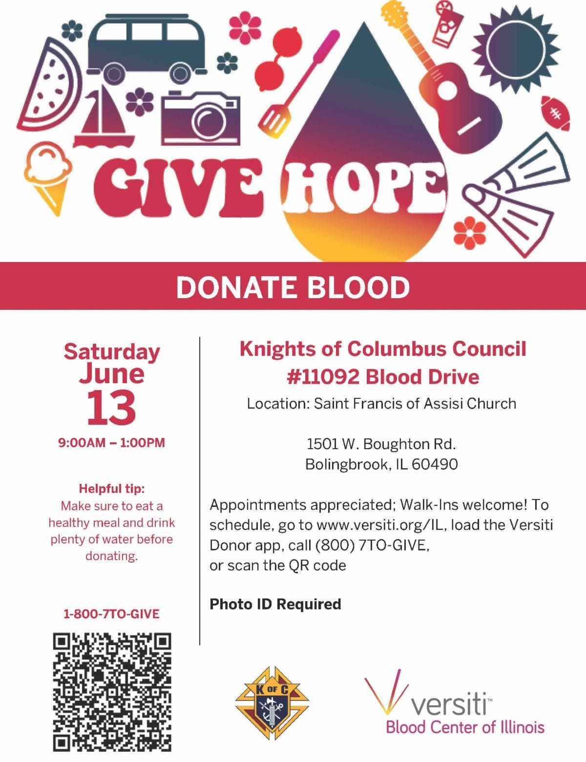 K of C Blood Drive