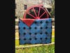 Denim Quilt in front of Grist Mill