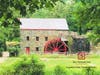 The Wayside Inn Grist Mill with Logo