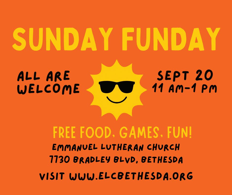 Be part of Sunday Funday -- All are welcome!