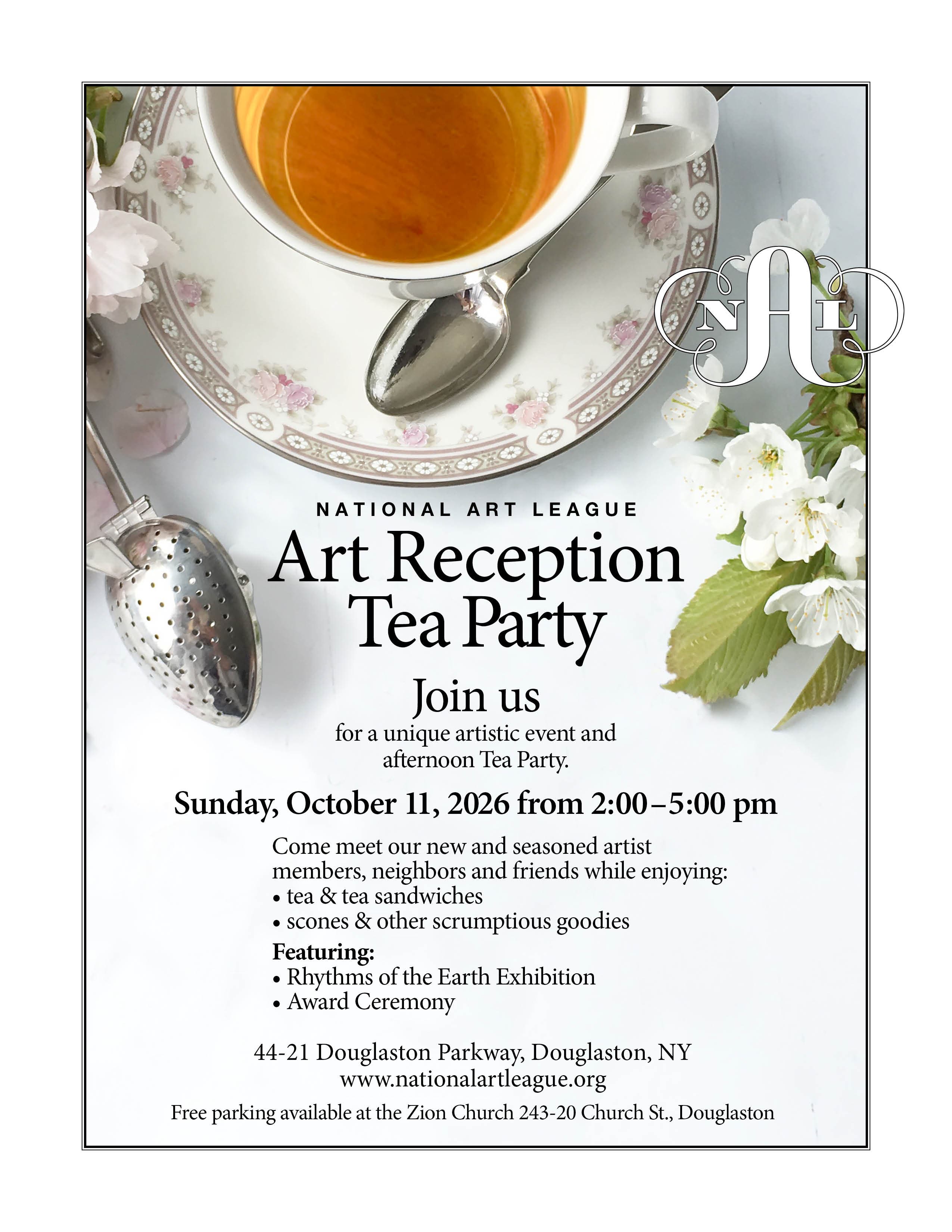 Art Reception and Tea Party