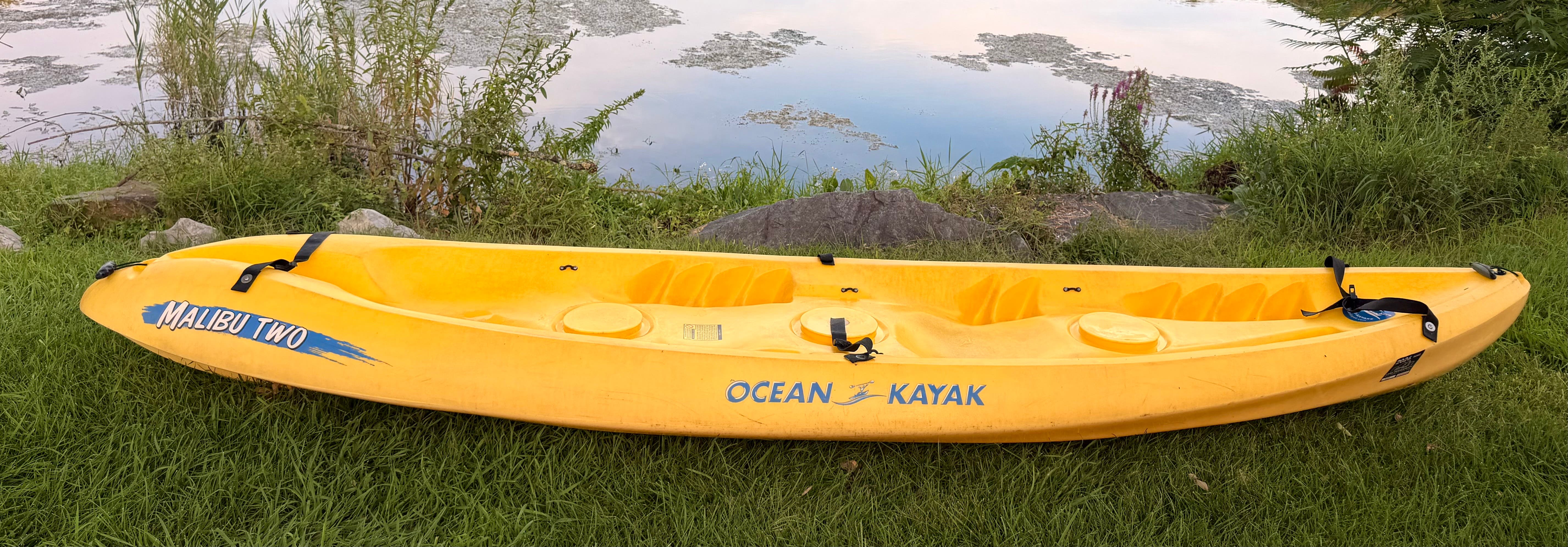 Ocean Malibu Two tandem ride on top kayak 