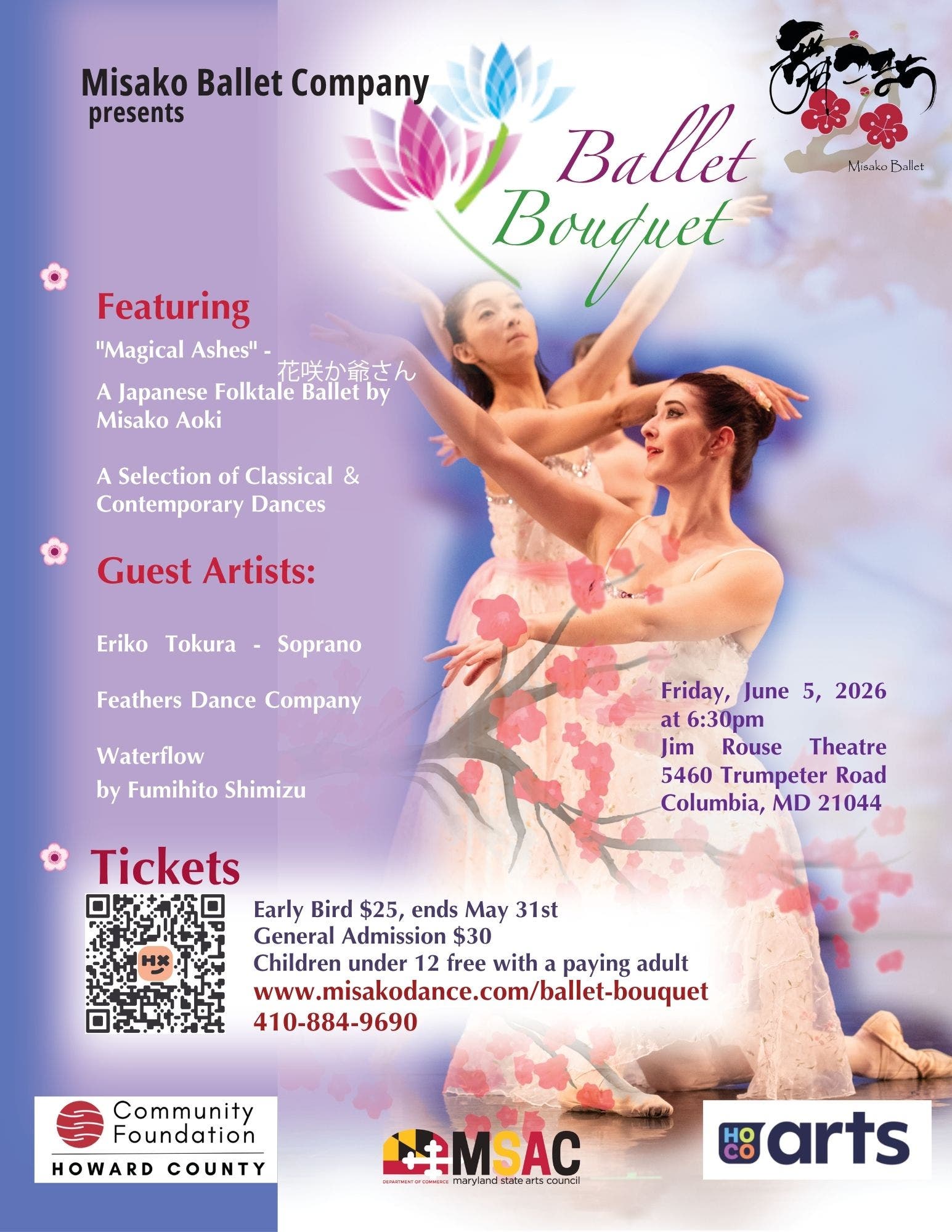 Misako Ballet Company Presents Ballet Bouquet: A Spring Celebration of Dance