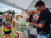 Enjoying Cotton Candy at the Polish American Family Festival and Country Fair at the National Shrine of Our Lady of Czestochowa