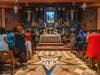 Mass in the Chapel of Our Lady of Czestochowa in the Lower Shrine at the Polish American Family Festival and Country Fair at the National Shrine of Our Lady of Czestochowa