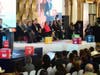 Governor of Durango, Mexico, Dr. José Rosas Aispuro Torres, addresses former heads of state and government, leaders from government at all levels, experts, scholars, business leaders, activists, and environmentally concerned youth.