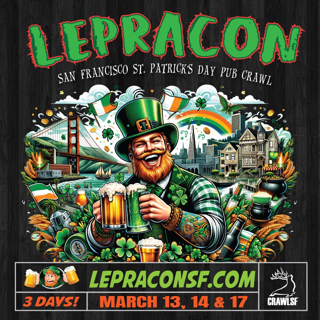 San Francisco St. Patrick's Day Bar Crawl