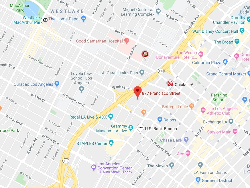 Several fires were set Thursday at a high-rise building near the 110 Freeway on Thanksgiving.