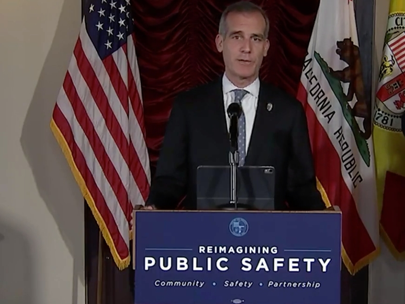 Los Angeles has created a new government bureau within its police department to help officers develop better relationships with the residents of the neighborhoods they serve, Mayor Eric Garcetti said Monday.