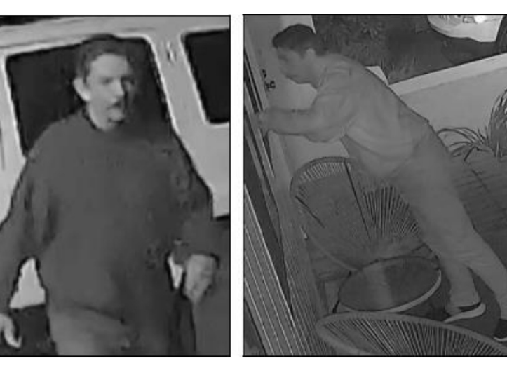 The suspect was seen harassing residents in the 800 block of North Croft Avenue.