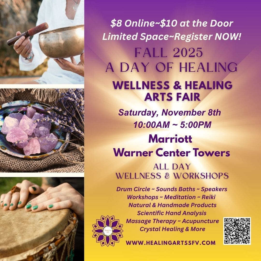 Metaphysical Fall Nov 8 | A Day of Healing Fall 2025 | Woodland Hills, CA Patch
