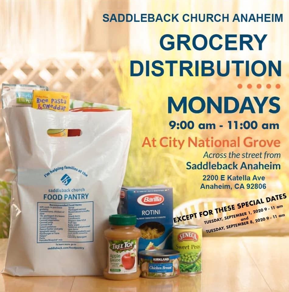 Nov 2 Food Bank/Grocery Distribution Orange County, CA Patch