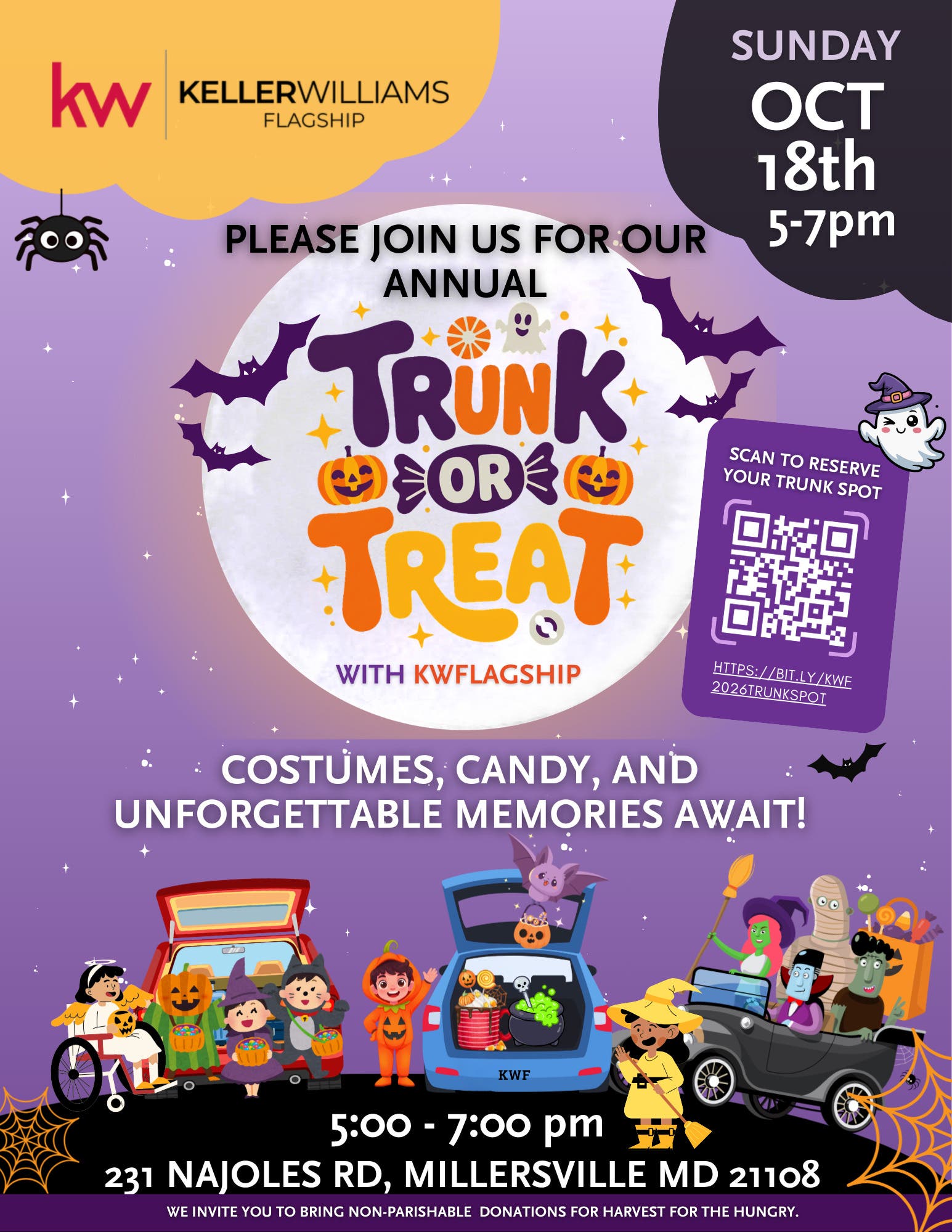 KW Flagship Trunk or Treat 2026 ๐๐ป