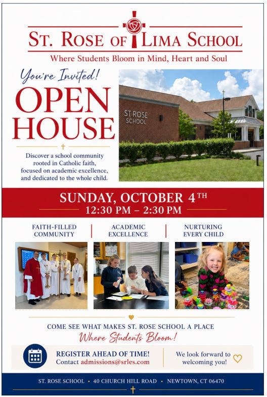 St. Rose Of Lima School Open House